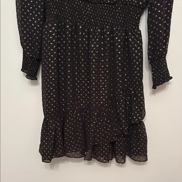 NWT Vince Camuto Black and Gold Dress; Perfect for New Years Eve - Picture 6 of 15